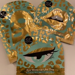 Glam in paradise gold foil mask 3 pack